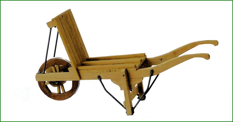 Steen kruiwagen Heemskerk